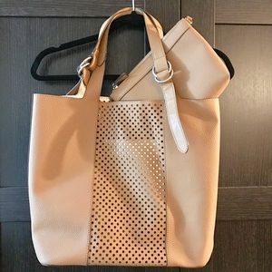 NINE WEST Tote with Pouch!