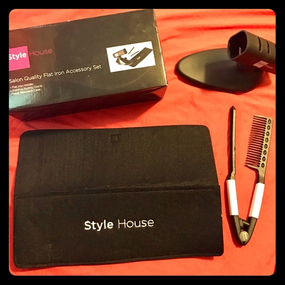 Stylehouse Salon Ready Flat Iron Accessory Set NIB - Picture 1 of 3