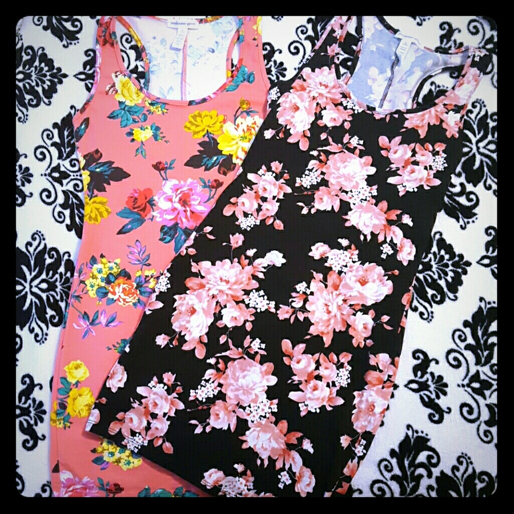 Two mini dresses