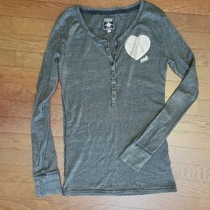 PINK VS Long Sleeve Top Size L