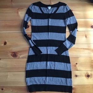 LS Striped Dress size XS
