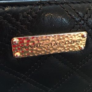 Marc Jacobs quilted leather full zip wallet