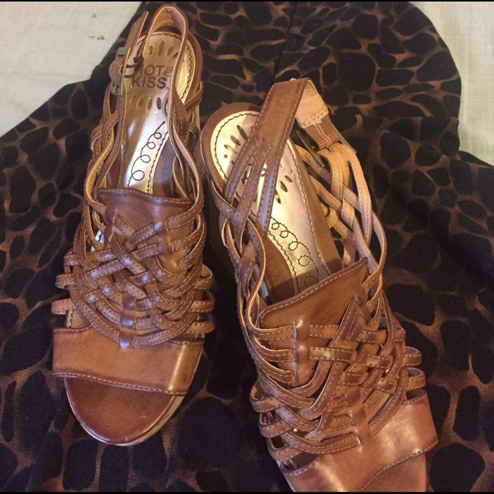 Sandals worn a couple of times.