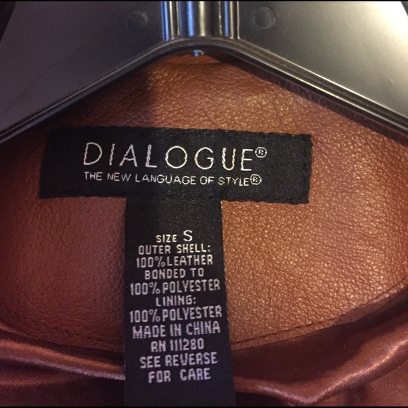 Bonded leather jacket 🧥 Brand New never worn. - Picture 4 of 6