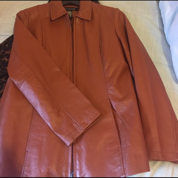 Bonded leather jacket 🧥 Brand New never worn. - Picture 6 of 6