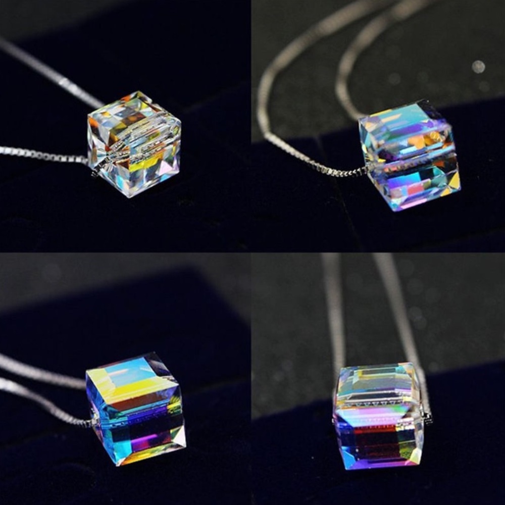 BEYOND GORGEOUS CUBE NECKLACE!! 🔥✔️✨ - Picture 2 of 4