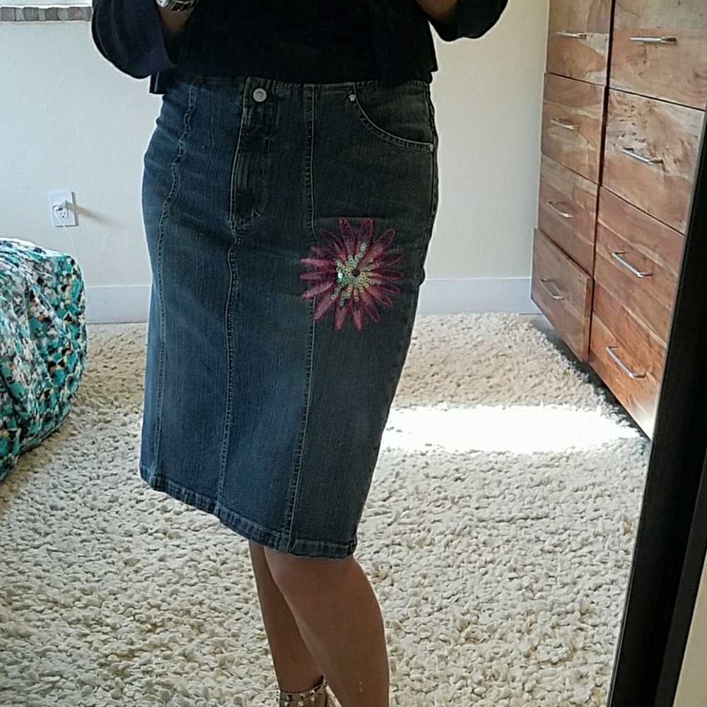 Versace Skirt knee high