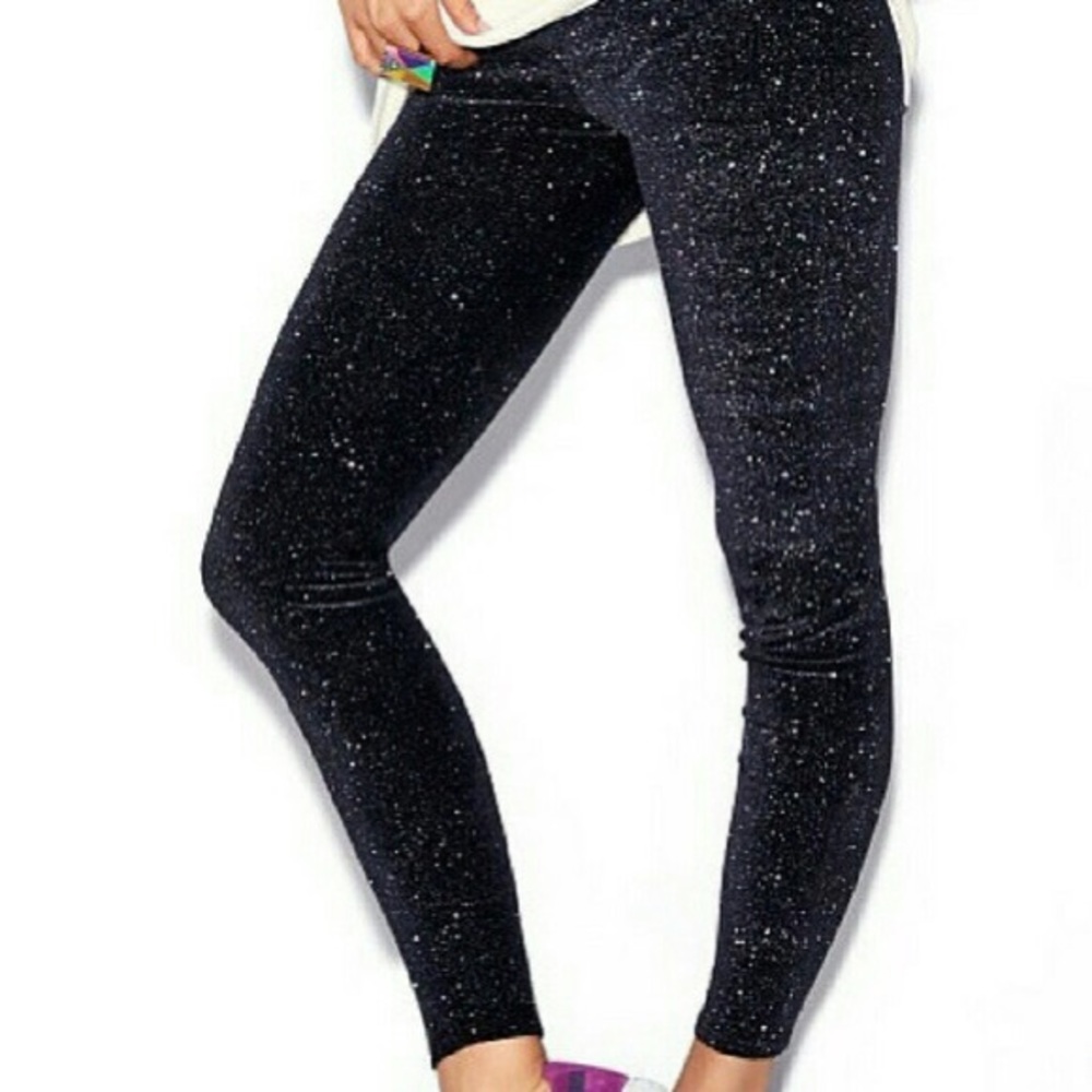 Victoria Secret PINK Glitter Leggings