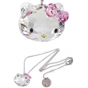 •swarovski• hello kitty crystal necklace