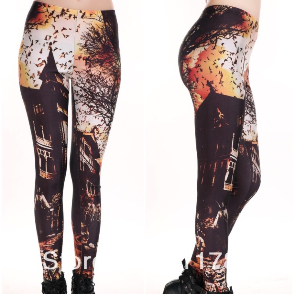 Black Milk Haunted House Leggings