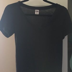 Black PINK Victoria's Secret V-neck tee