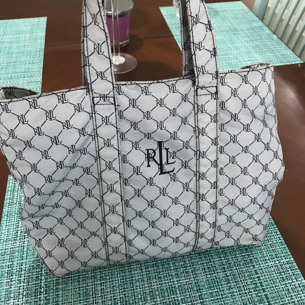 Ralph Lauren beach bag
