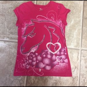 Pink girls tshirt