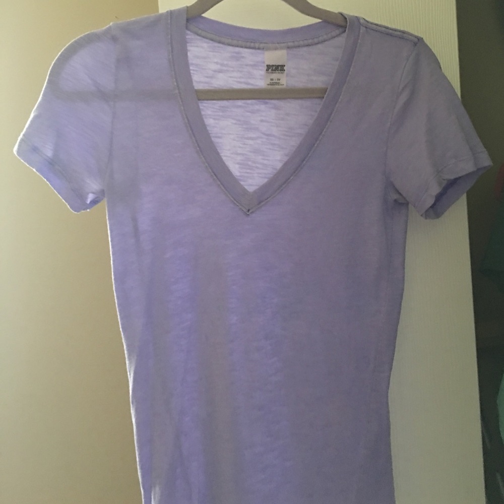 Light purple PINK Victoria's Secret Vneck