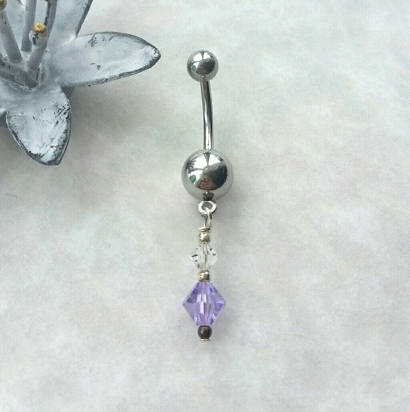 Swarovski Crystal Belly Button Ring Sale!!!! - Picture 1 of 1