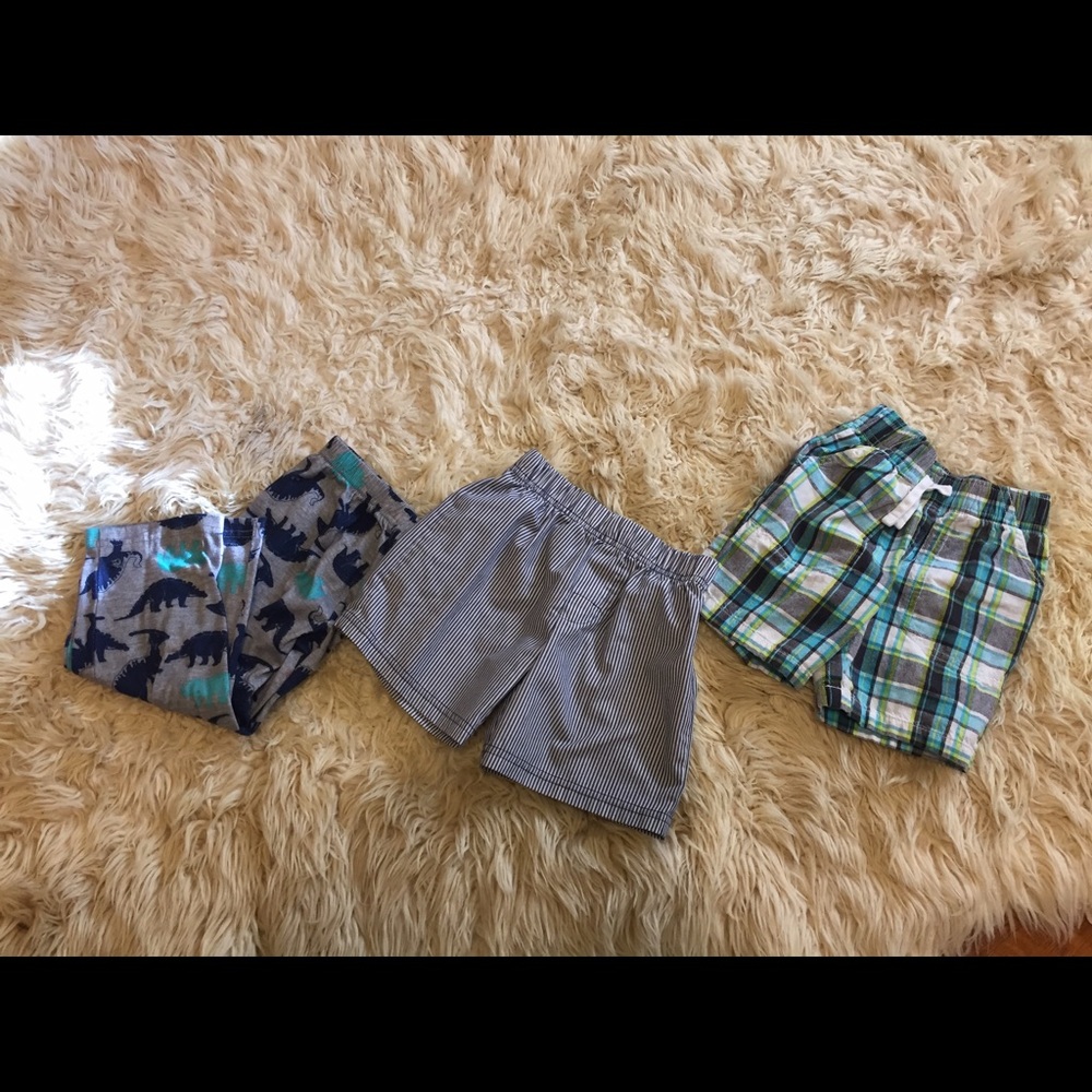 3 pairs of Toddler Boys Bottoms