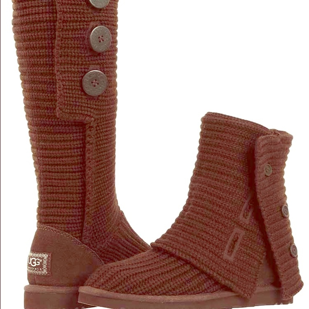 UGG Cardy boots brown marled 7❤