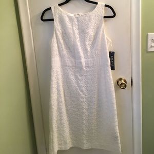 NWT white lace dress