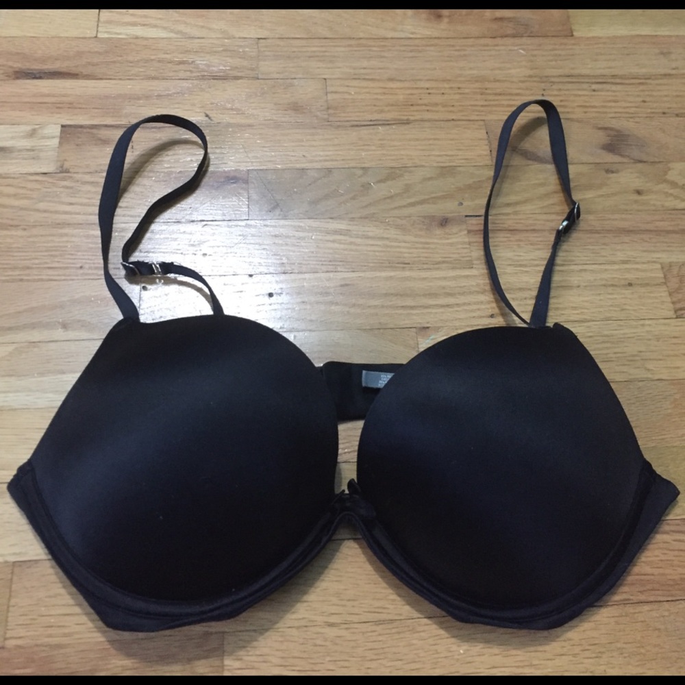 Black Aerie Push Up Bra