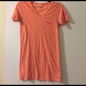 PINK V-Neck Tee