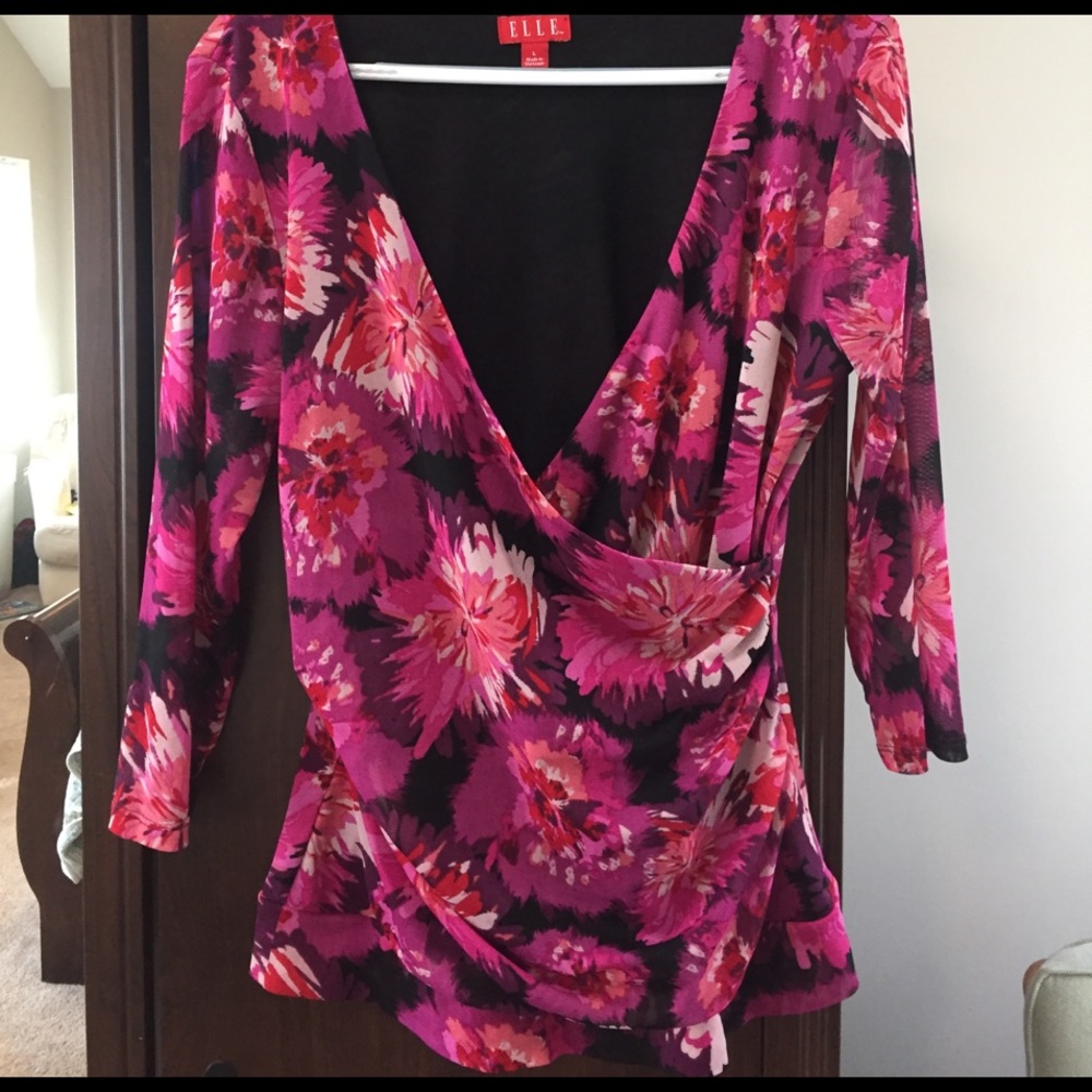 3/4 sleeve ladies top