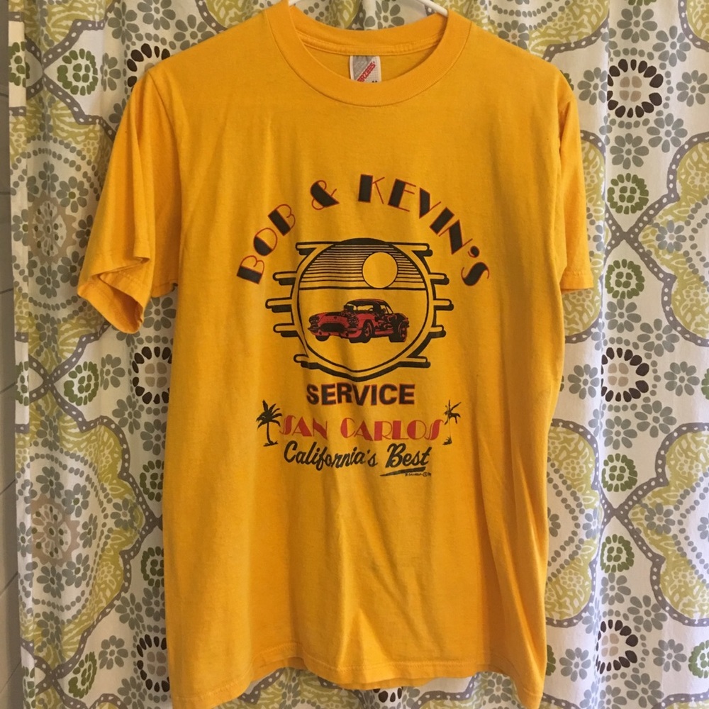 89 Vintage t shirt bob and Kevin's California