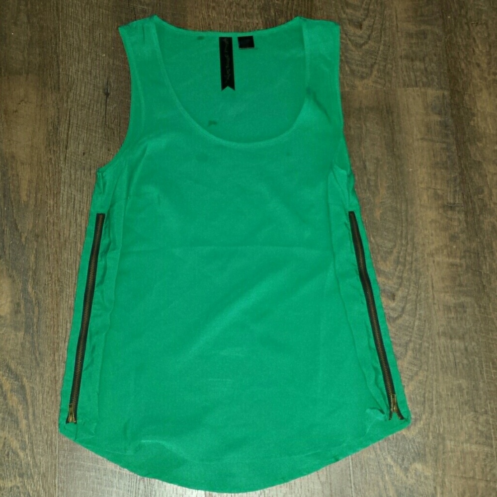 Green dressy top
