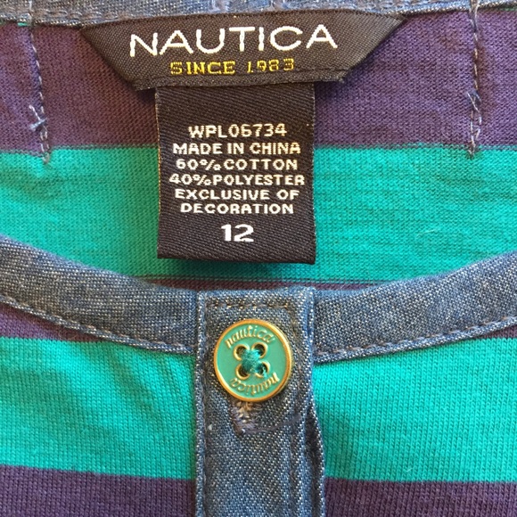 Nautica girls dress, size 12. NWT. - Picture 2 of 3