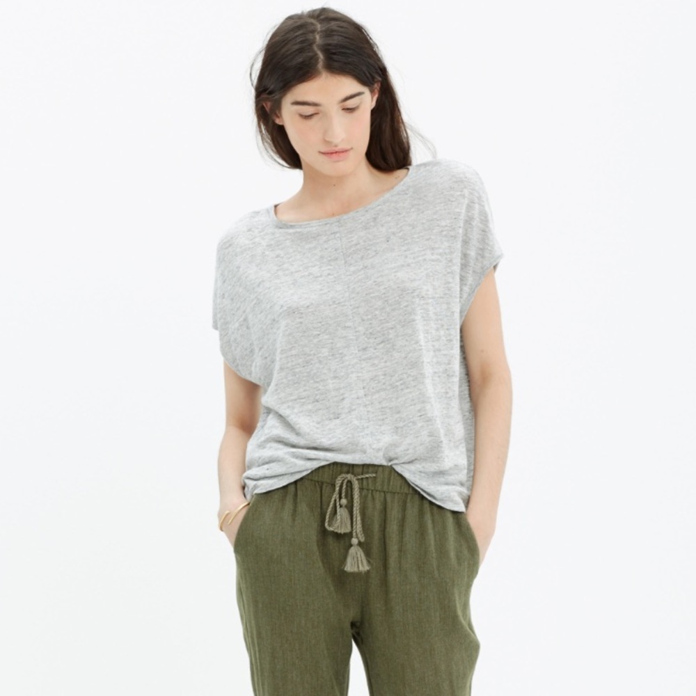 Madewell - Linen Miracle Minimalist Tee
