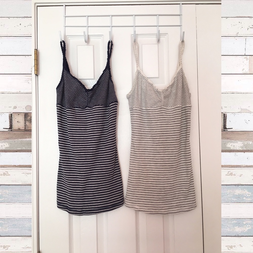 Wet Seal Striped Tank Top Set