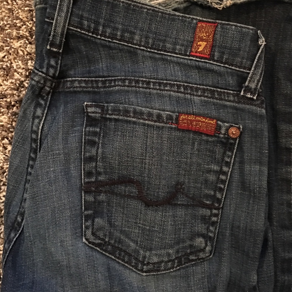 7 for all mankind boot cut jeans