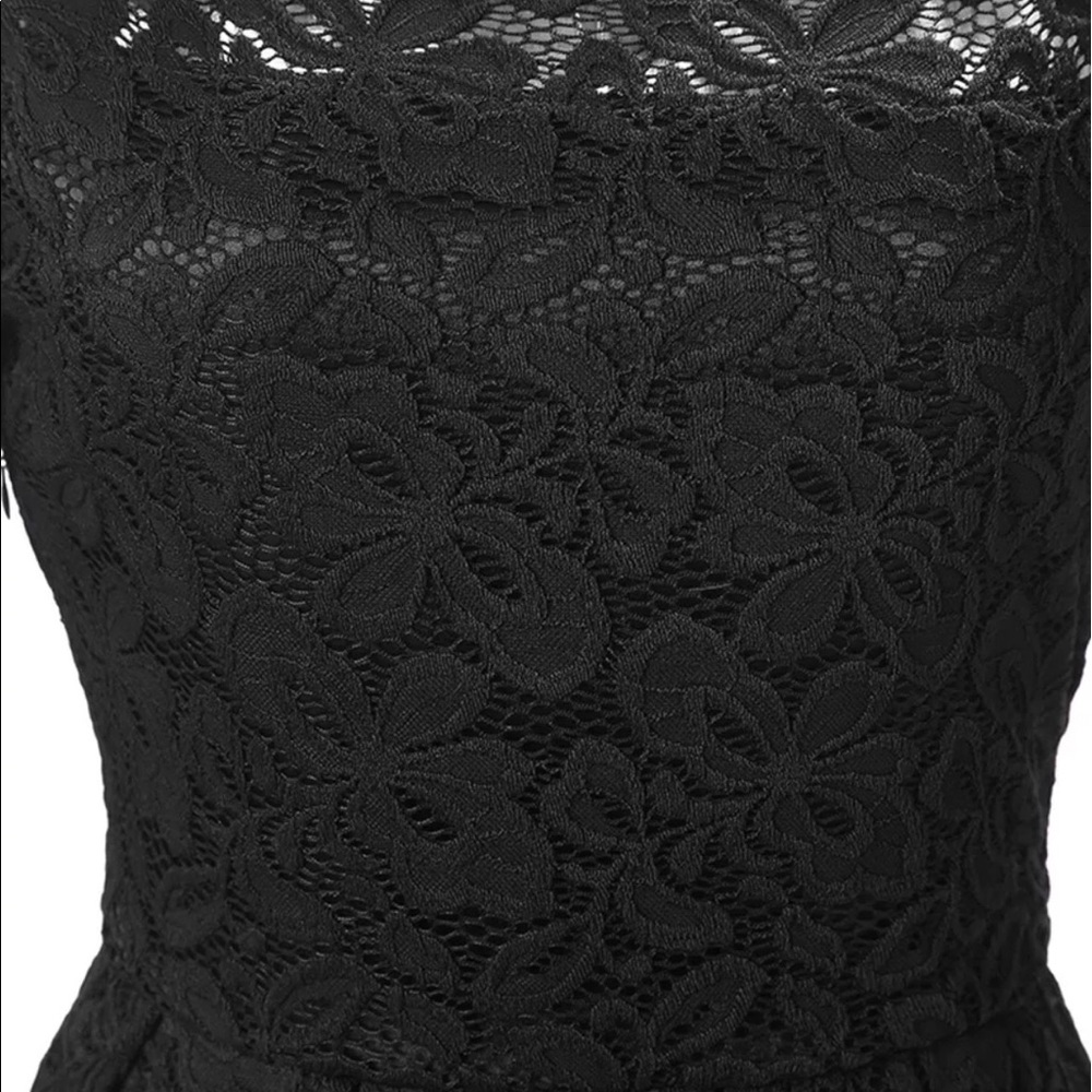 Black Lace cocktail dress - Picture 4 of 4