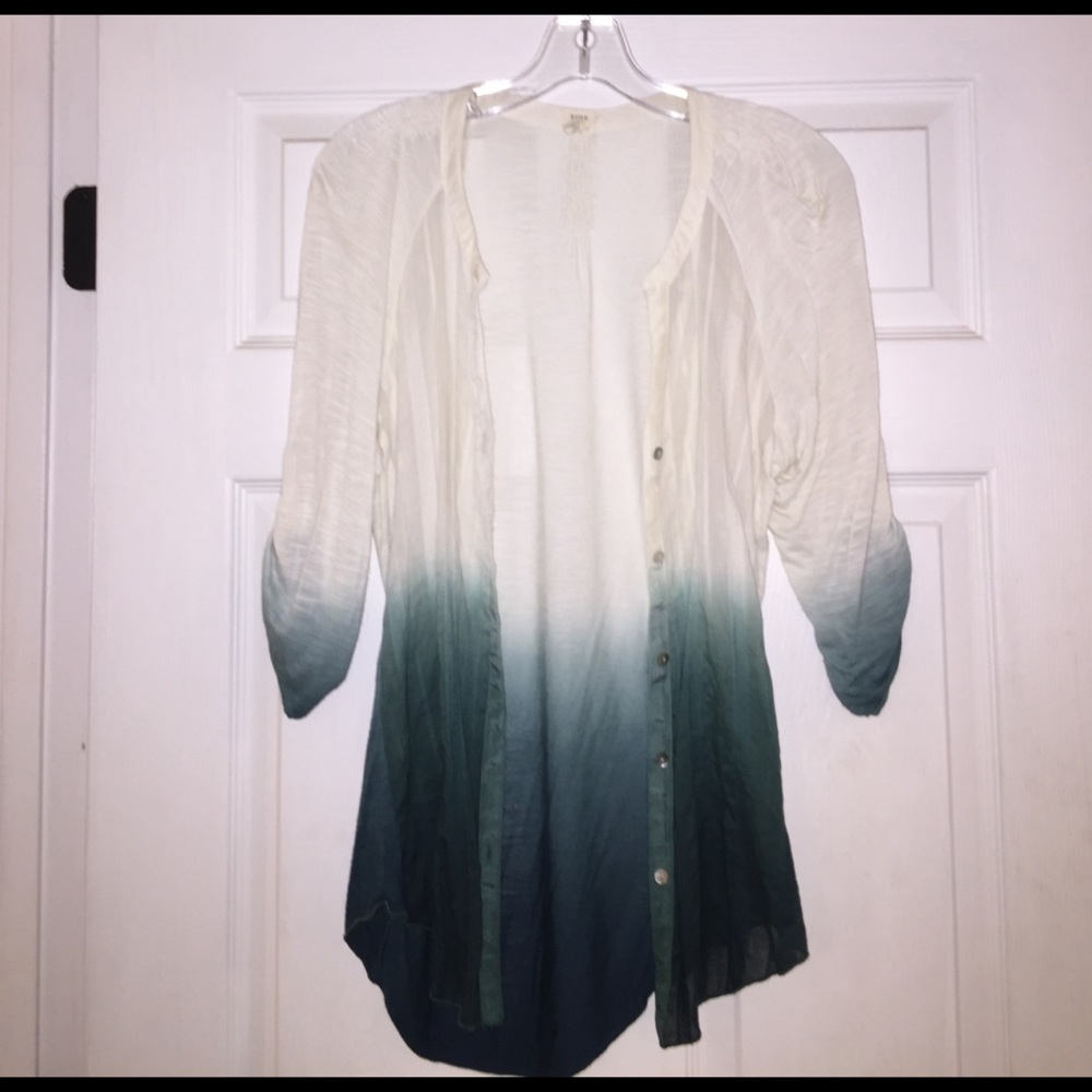 Anthropologie button down shirt