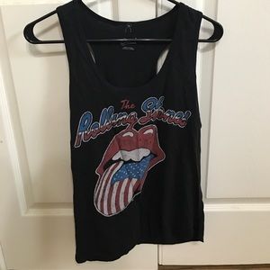 The Rolling Stones racer back tank