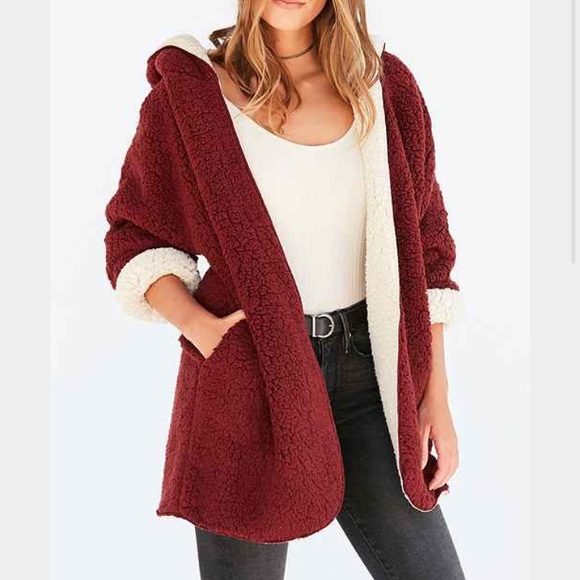 Urban Outfitters Jackets & Blazers - Ecote reversible fluffy coat
