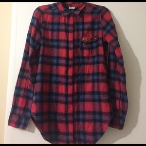 🍋Hollister long length Plaid🍋