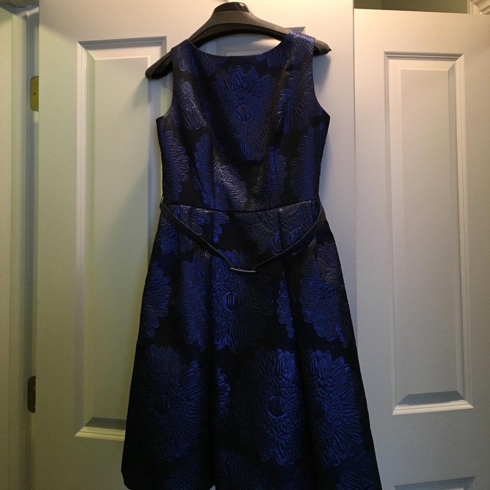 Cocktail dress.  Worn once. Fun A-line dress.