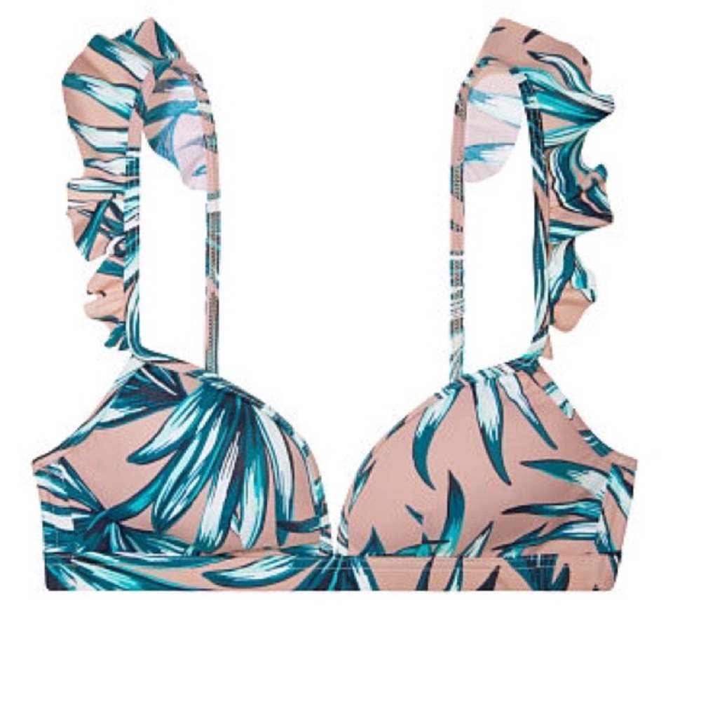 RESERVED! Victoria's Secret Pink Palm Print Bikini