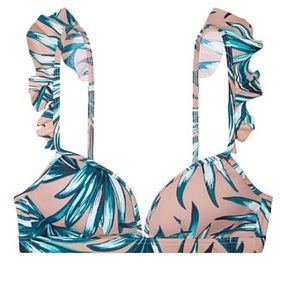 RESERVED! Victoria's Secret Pink Palm Print Bikini