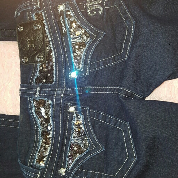 MISS ME JEANS SIZE 24. GREAT CONDITION - Picture 2 of 8