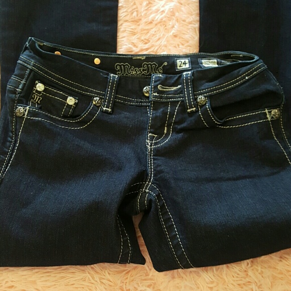 MISS ME JEANS SIZE 24. GREAT CONDITION - Picture 6 of 8