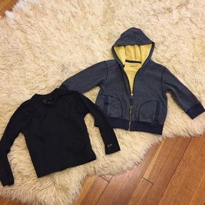 Long Sleeved Shirt & Sweater (Toddler Boy)