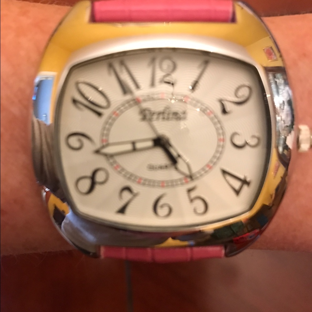 PERLINA WATCH   with Leather Band