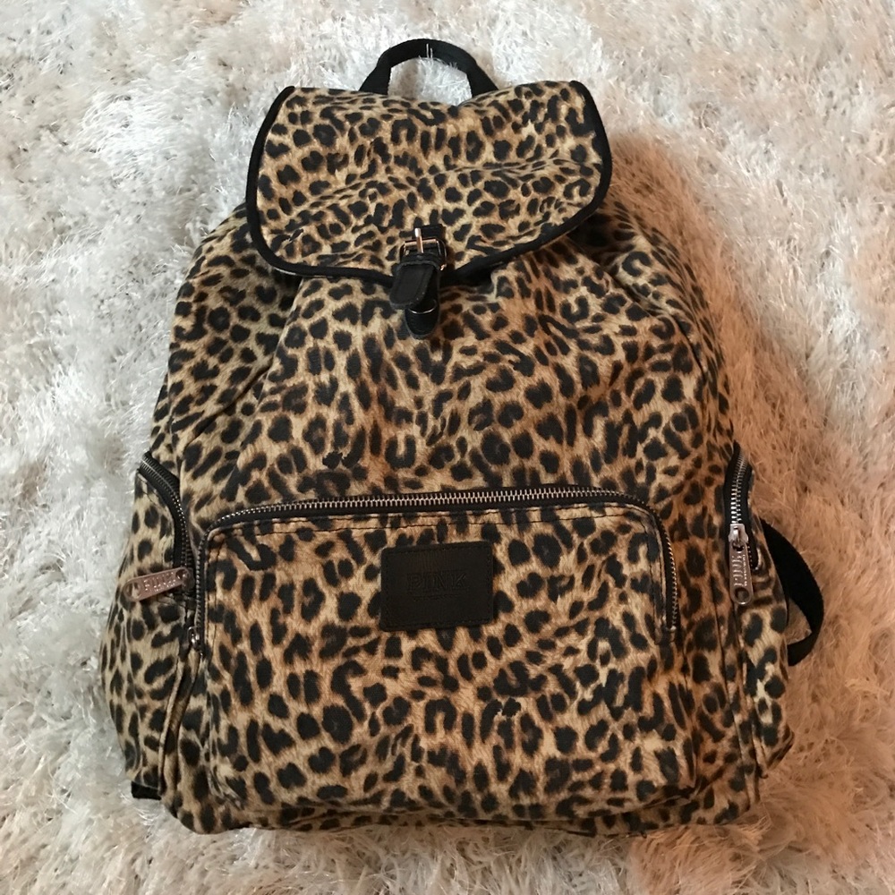 Pink by Victoria Secret Cheetah Backpack
