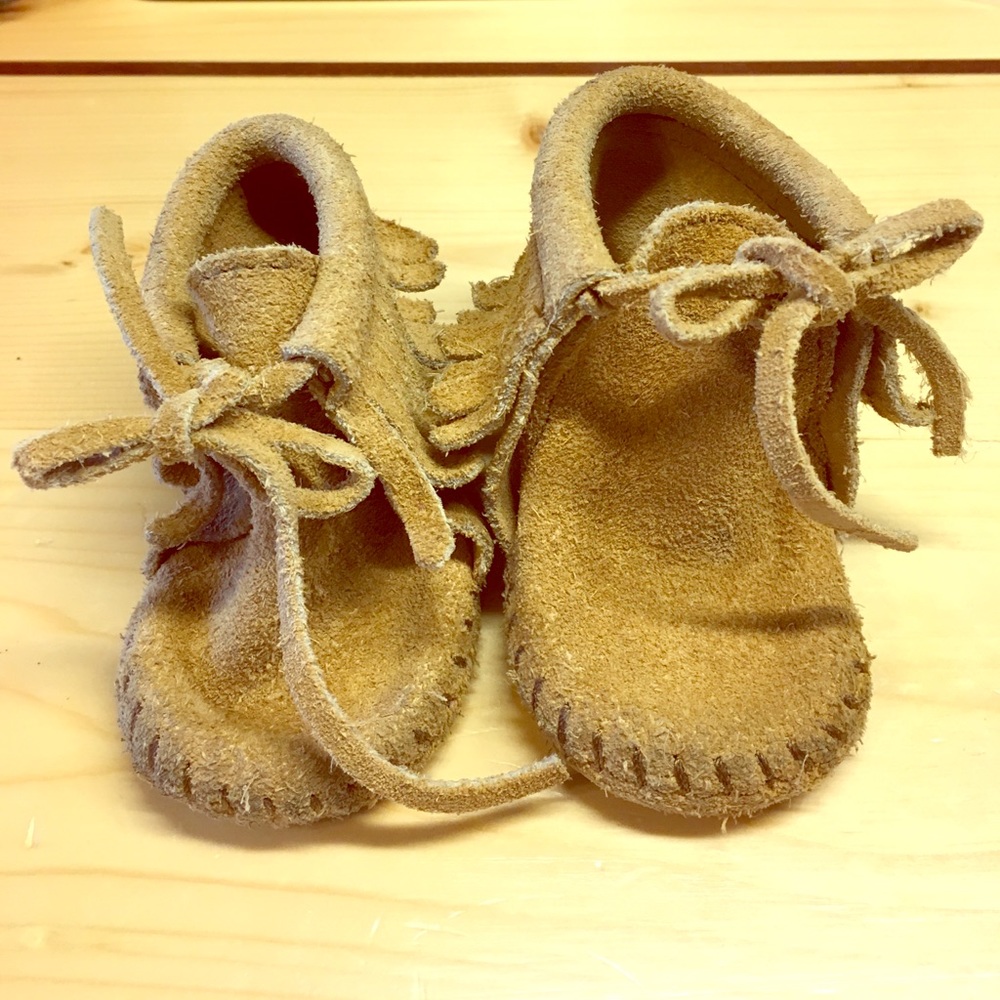 Minnetonka baby moccasins