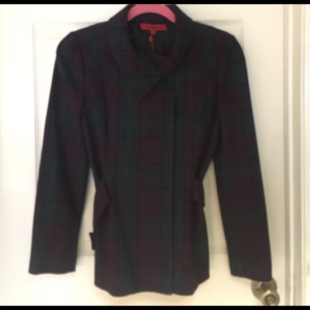 Vivienne Tam Fall Plaid Jacket