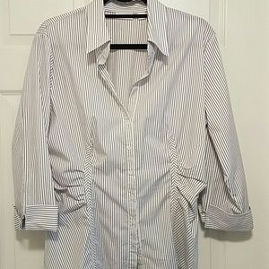 NY&Co pinstripe button down
