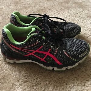 Asics running shoes.