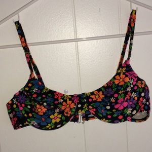 Floral Swim Top