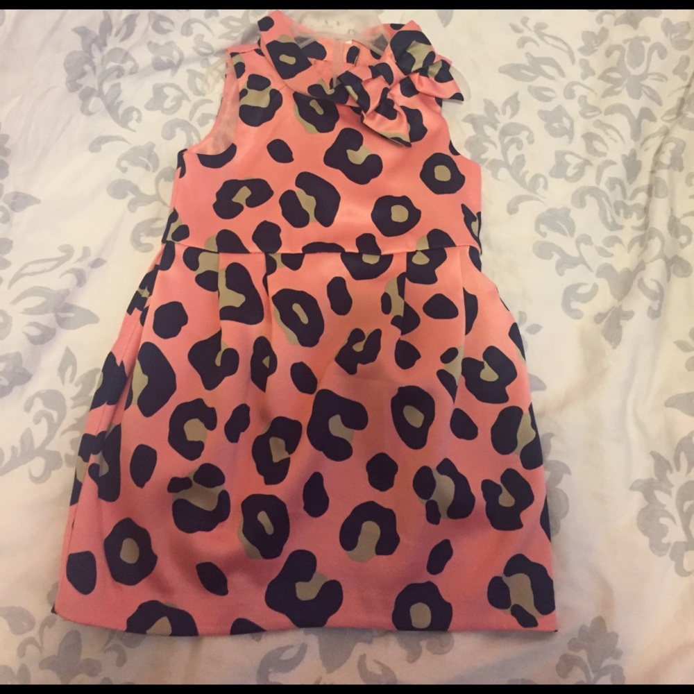 Leopard print janie and jack dress